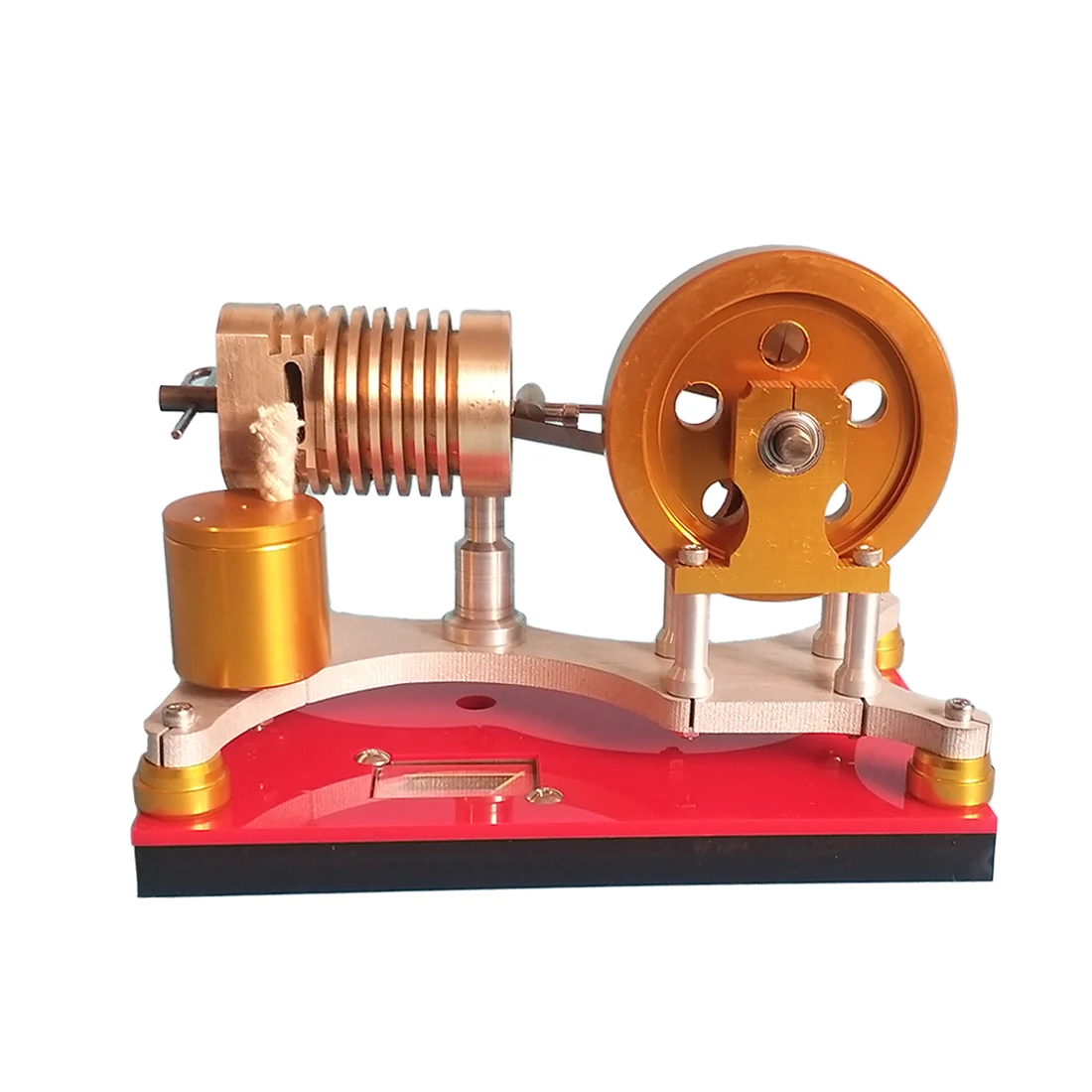 

Suction Fire Type Stirling Engine Model Hot Air Stirling Model