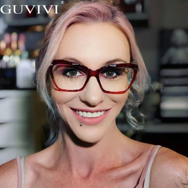 Fashion Square Glasses Frames Women Trending Styles Brand Optical Computer NEW
