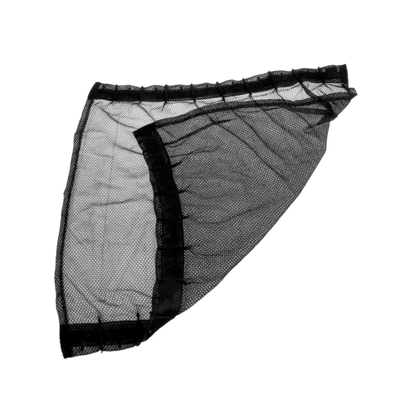 

New 1 Set Universal Black Mesh Interlock VIP Auto Car Window Curtain Sunshade Visor UV Block YHQ