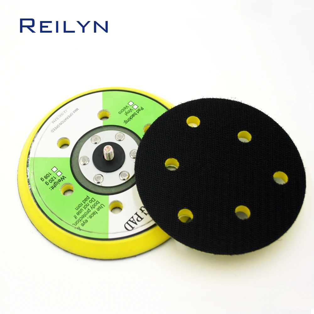4/" Sanding Disc Backing Pad Sandpaper Self-adhesive Hook-Loop for Polishing Pads