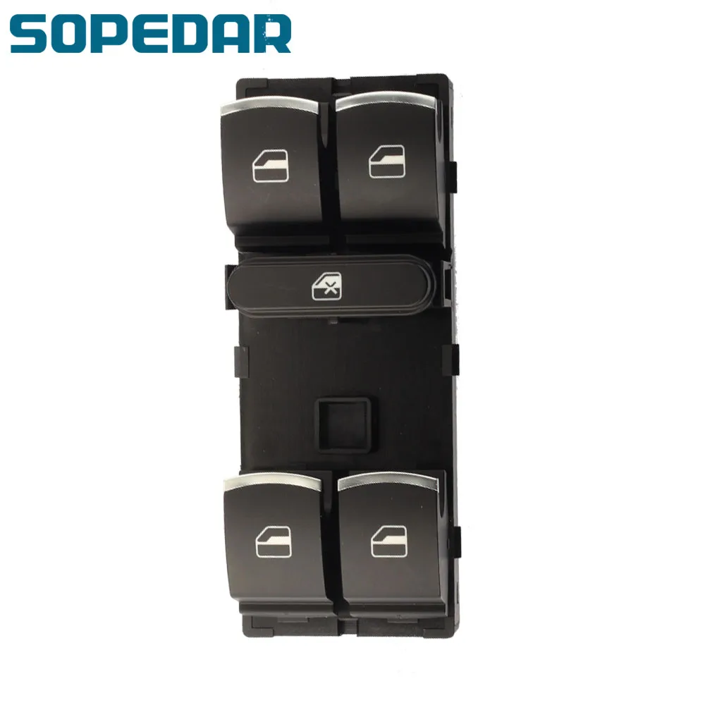 

SOPEDAR Electric Power Master Window Switch Button For Volkswagen VW Golf Passat B6 Tiguan Rabbit Touran 5K4 959 857 5ND 959 857