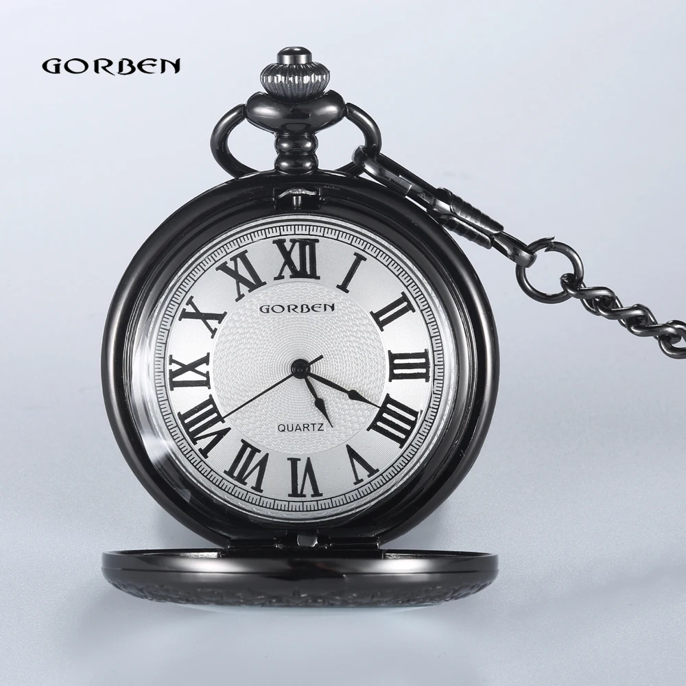 GORBEN-Black-Carving-Roman-Numberls-pocket-watch-Men-Waist-Chain-Sculpture-FOB-Vintage-Quartz-Women-Relogio (1)