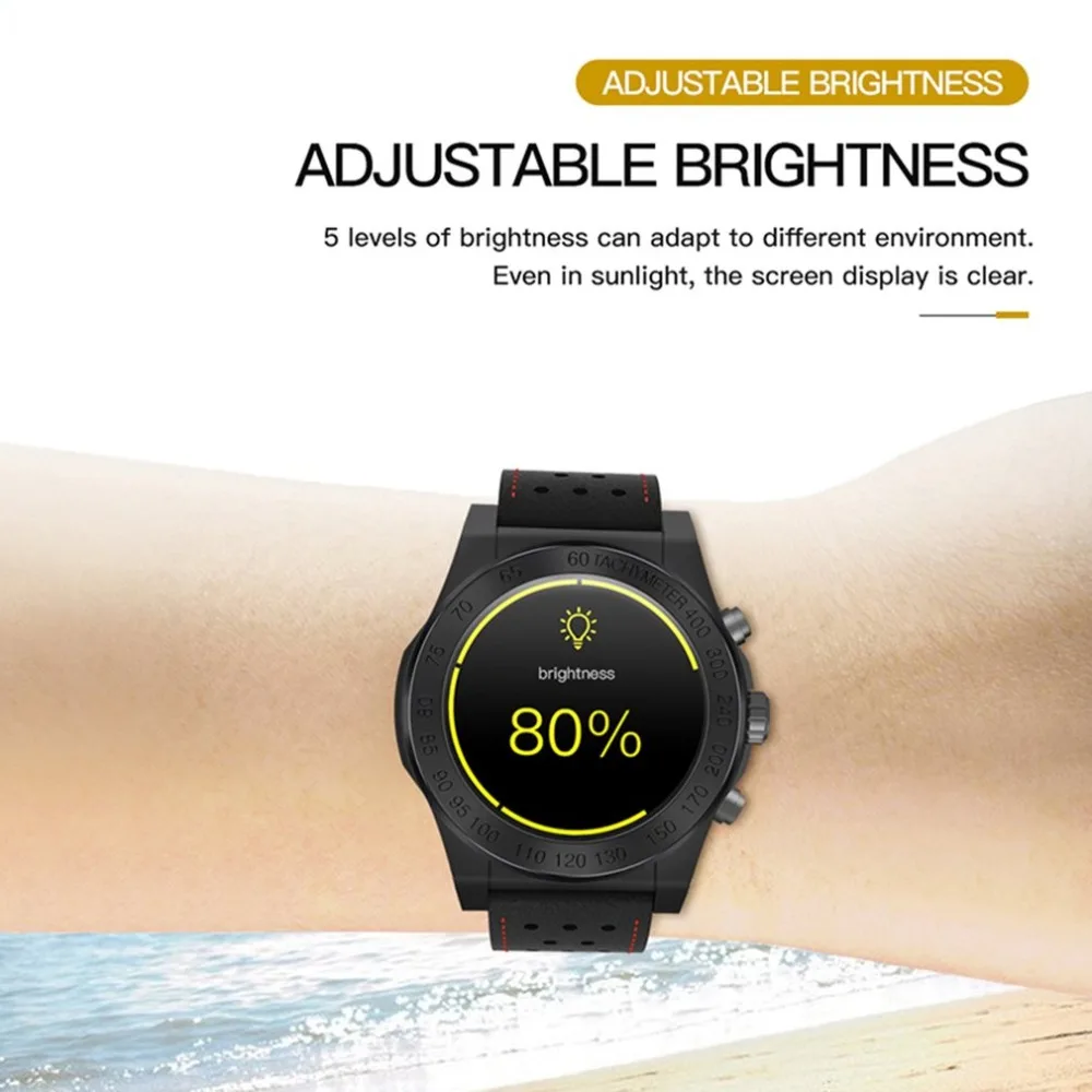 Спортивные Смарт-часы Android IOS Bluetooth Smartwatch монитор сердечного ритма водонепроницаемые часы
