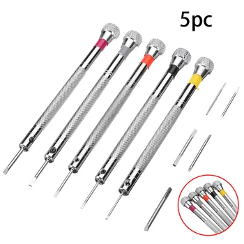 

5pc Screwdriver for glasses set computer tools watch screwdrivers for laptop precision montre connectée femme embout visseuse