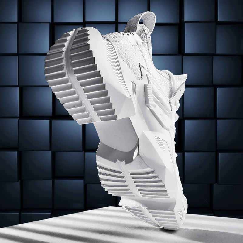 

2019 New Men Casual Shoes Chunky Sneakers Height Platform Mens Shoes Fashion Black White Male Adult Lace Up Zapatos De Hombre