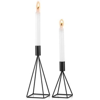 

Taper Candle Holders Candlestick Holders Set of 2, Candlestick Holder for Taper Candles, Candle Holders for Table