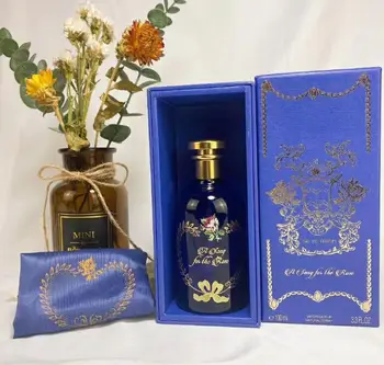 

Original Perfumed for Men women Fragrance Atomizer Parfum Spay Bottle Glass Fresh Long Lasting Scent Antiperspirant 100ml