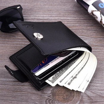 

Hot Multifunction Purse Men Small wallet PU Leather Short Men's Wallet Male Card Holder Money Bag Portefeuille Homme carteira