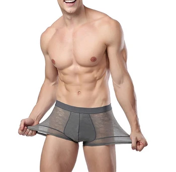 

Bamboo Fiber Men Underwear Boxers Modal Sexy underpant 7 Colors L-XXXL Breathable