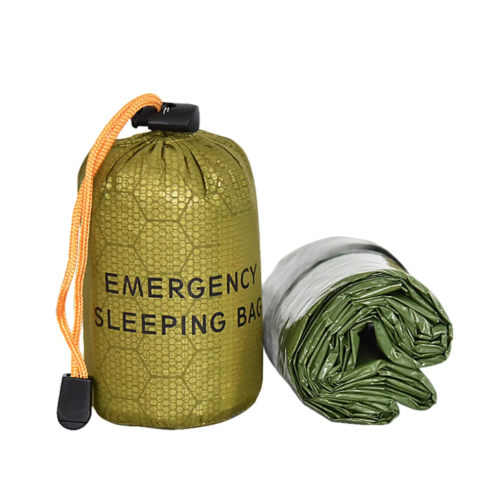 Couverture Urgence Adventure Sac De Bivouac ZHENPIN - Couverture De Survie Aluminium Légère, Outdoor Aventure Randonnée Protection Thermique Froid