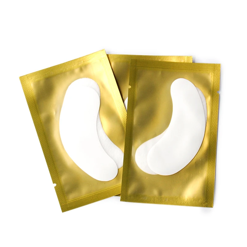 

50 Pairs Eyelash Pad Gel Patch Grafting Eyelashes Under Eye Patches For Eyelash Extension Paper Sticker Wraps Makeup Tools