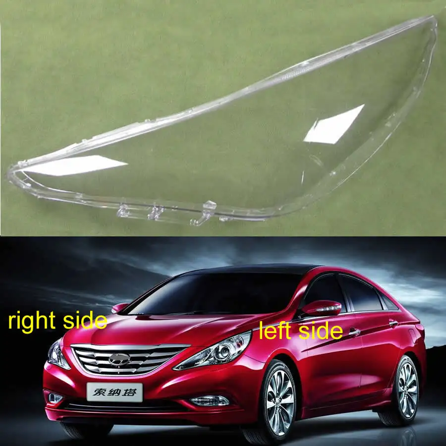 Абажур корпус фары прозрачный абажур крышка стекло для Hyundai Sonata 2011 2012 2013 2014 восемь