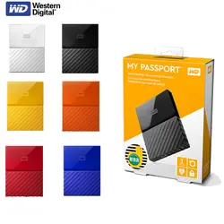 Western Digital My Passport HDD 1 ТБ 2 ТБ 4 ТБ USB3.0 WD портативный внешний жесткий диск HD устройства хранения SATA3 для Windows Mac