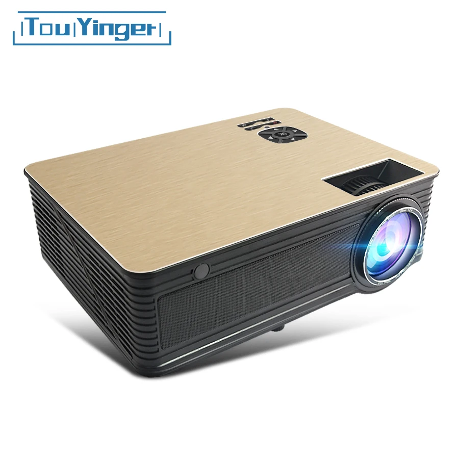 Touyinger LED M5 Projector Full HD Video 4000 Lumen 1280* 720P ( Android Bluetooth 5G WiFi 4K Optional) Beamer Home Cinema 3D