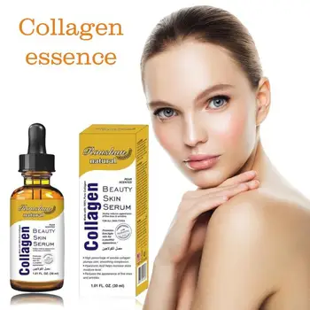 

30ml Face Primer Makeup Base Collagen Serum Moistening Essence Whitening Remove Acne Anti Wrinkle Blemish