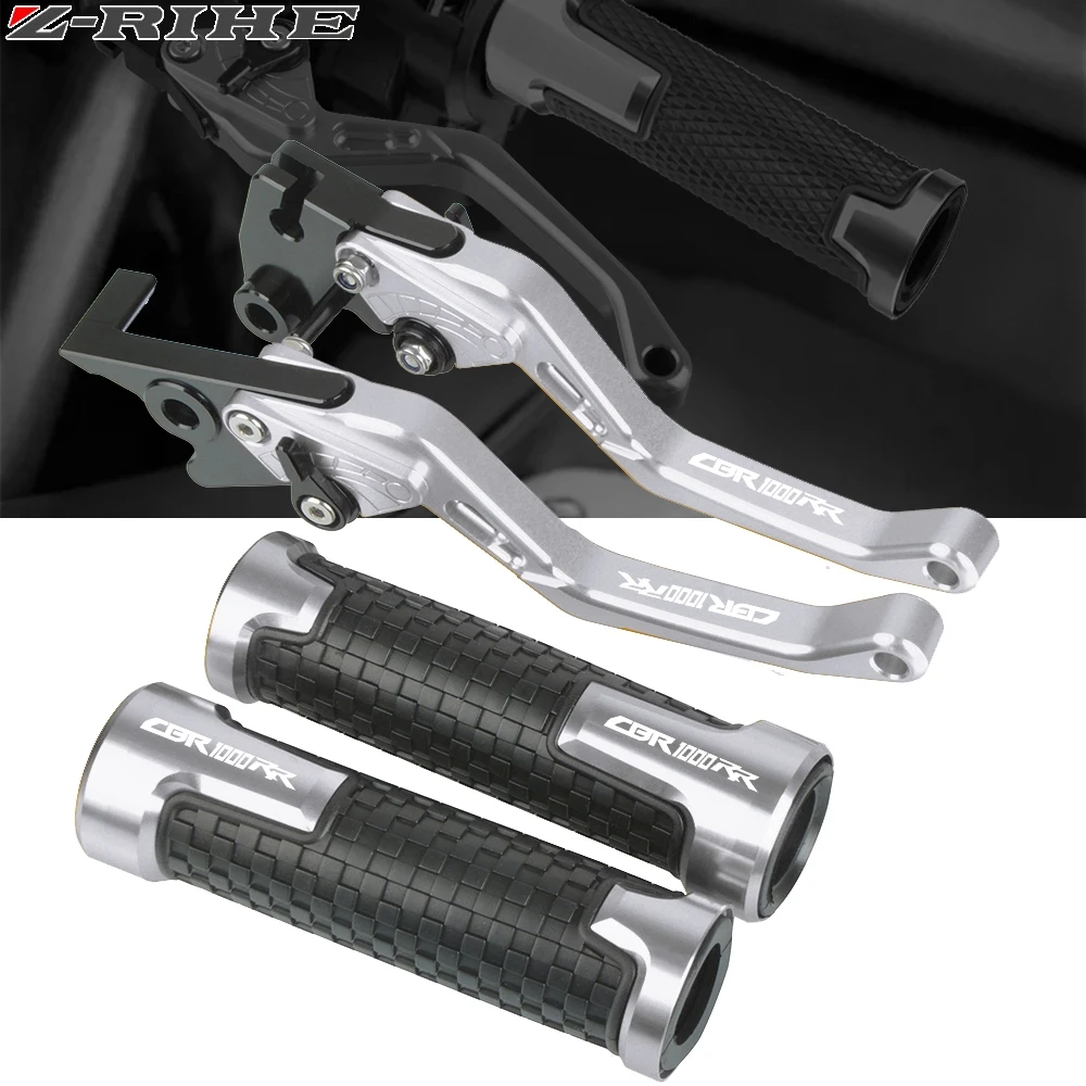 

For Honda CBR 1000RR 2008 2009 2010 2011 2012 2013 2014-2016 Motorcycle Brake Clutch Levers Handlebar Hand Grips End Cap Cover