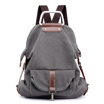 

Canvas Backpack/shoulder bag 2020 new!! backpack Multi -purpose Casual bag Ladies Small Backpack Travel Bag For Girls