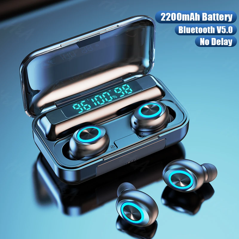 Беспроводные Bluetooth-наушники с микрофоном спортивные водонепроницаемые