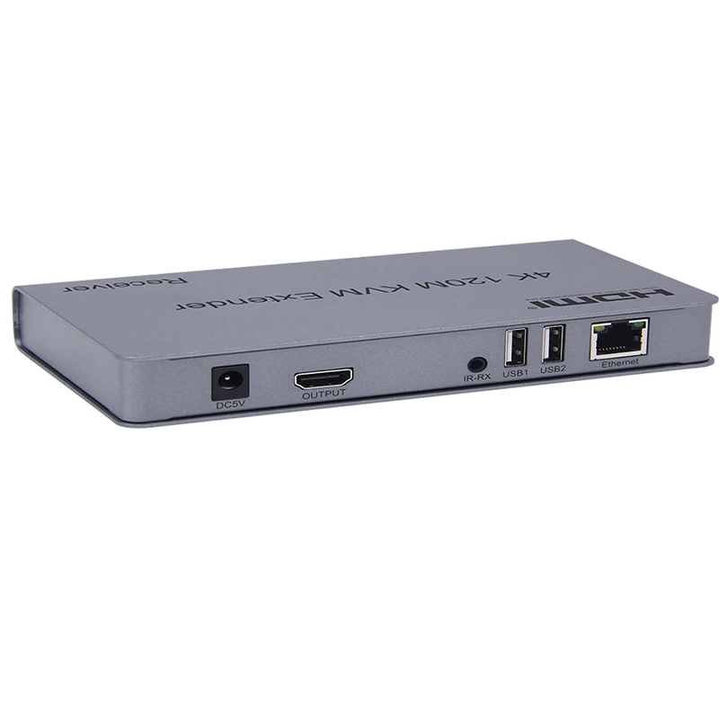 4 K/30Hz HDMI KVM удлинитель HDMI USB удлинитель до 200 м с HDMI петлей и HDMI ИК усилитель управления+ стерео аудио выход