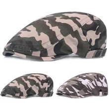 Мужские газетные кепки для гольфа, камуфляжные шапки, уличные береты для путешествий, козырьковые шапки