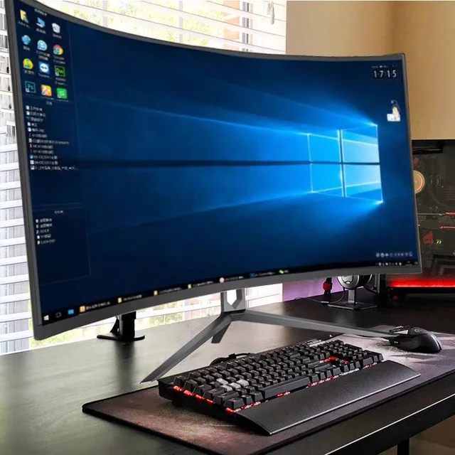 빠른 재생율과 응답 시간, Freesync 기술 지원, 고해상도와 큰 화면, LED 조명