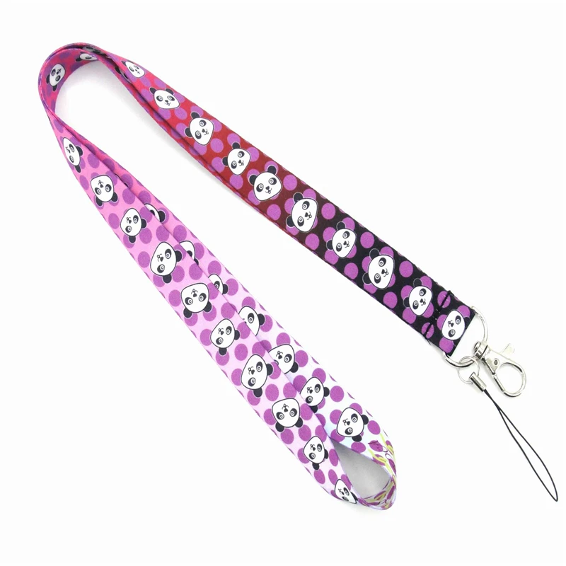 Anime Cute Cartoon Neck Strap Lanyard for keys ID Card Gym Mobile Phone Straps USB badge holder DIY Hang Rope