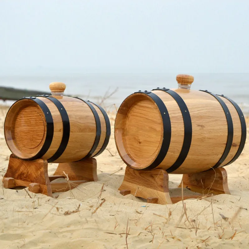 10l Small Oak Barrel Home Mini Store Liquor Imported Oak Barrel Wine