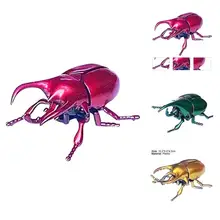 

Interest Mini Wear-Resistant Solid Model Ornaments Realistic Beetle Birthday Gift Fake Beetle Toy Beetle Toy