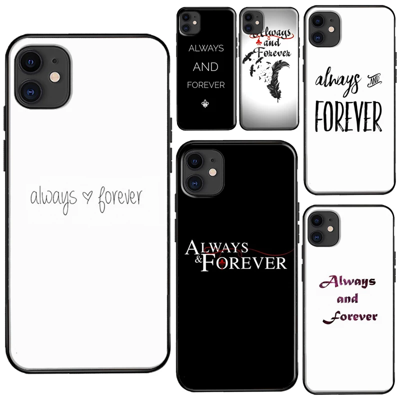 Чехол The Originals Always and Forever для iPhone XR X XS Max SE 2020 6S 7 8 Plus 11 Pro 13 12 mini из ТПУ | Мобильные