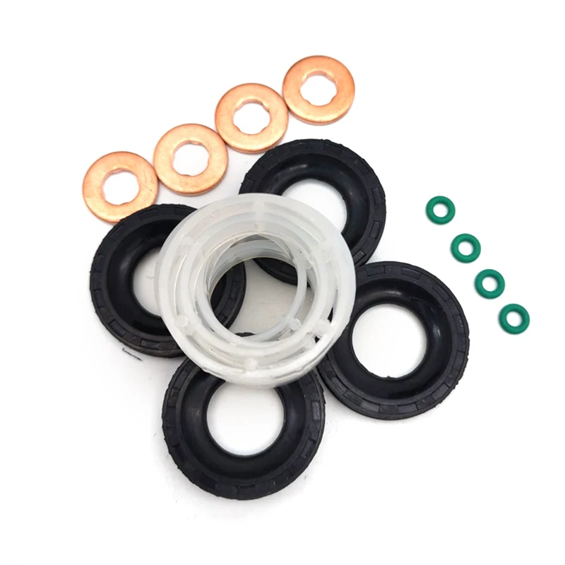 Fuel Injector Seals Washer O Ring Kit For Ford Fiesta Fusion Focus 1.6 TDCi