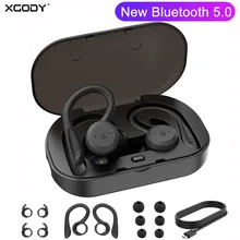 XGODY BE1018 беспроводные наушники Bluetooth 5,0 с шумоподавлением TWS наушники с зарядной коробкой микрофон наушники для телефона