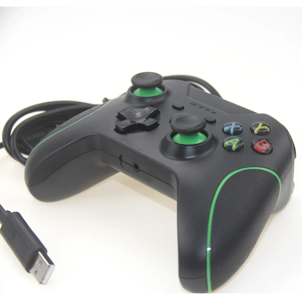 Проводной контроллер для Xbox One геймпад джойстик USB контроллер для Windows PC двойная вибрация
