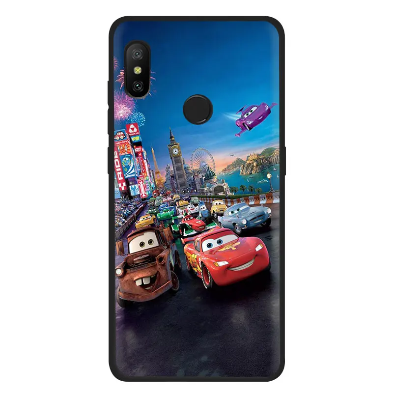 Мягкий ТПУ чехол для телефона EWAU Cars с мультяшным фильмом для Xiaomi 6 8 9 SE A1 A2 Lite 9T CC9e A3 Pro MAX 3 F1 - Цвет: B8