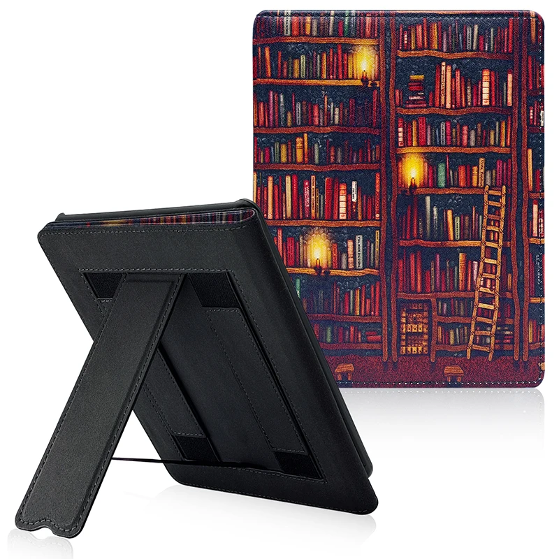 Custodia Kindle Paperwhite 5 Stand Per Kindle Paperwhite 11Th Generation 6.8 "& Signature Edition 2021 Sleep Wake Double Hand Strap