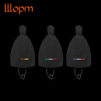 

Top Layer Leather Universal Auto Key with High Quality Suede Car Key Wallet for BMW Key for Benz Key car styling