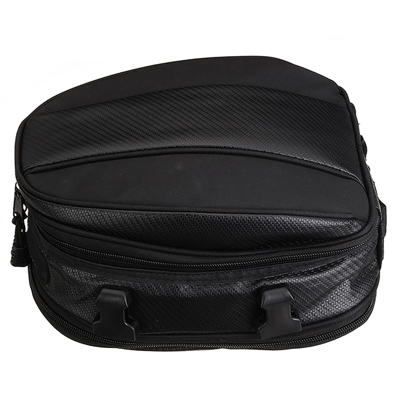 Universal 1pc 7.5L-10L Motorcycle Rear Tail Bag Waterproof Motor Cycle Back Seat Saddle Helmet Pack Shoulder Carry Bag Mayitr