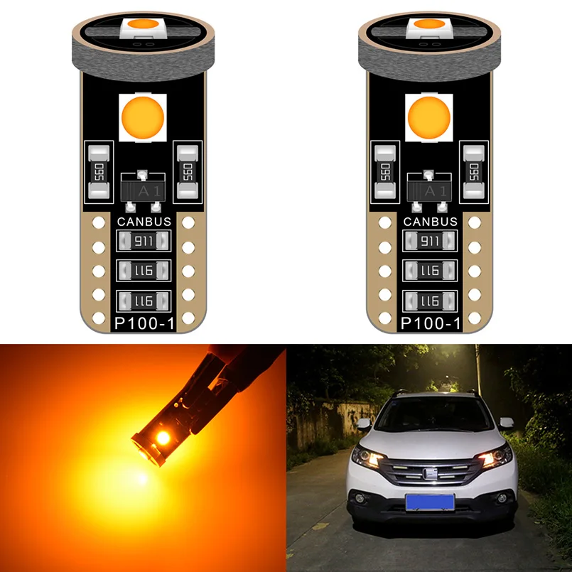 Лампы для чтения T10 W5W 194 168 без ошибок белые красные желтые зеленые розовые синие 2