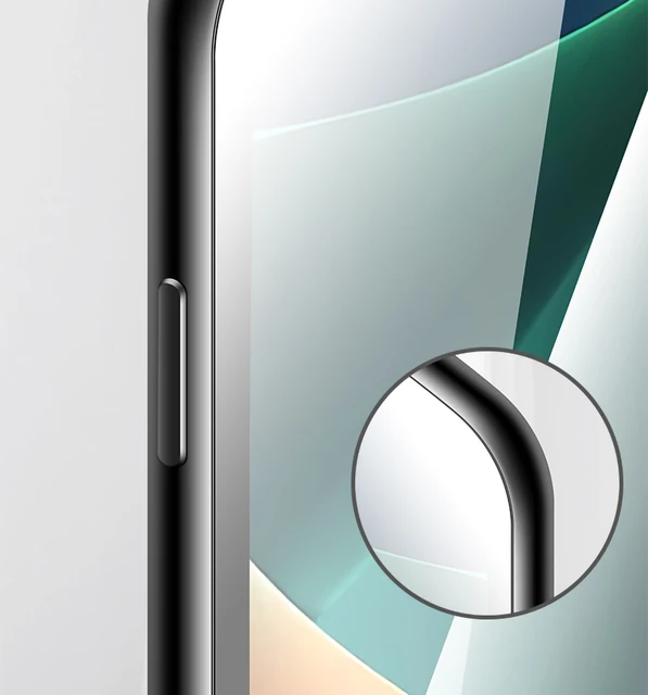 Screenguard Xiaomi Mi Mix 2 Pellicola Protettiva Di Vetro A Schermo Intero 2.5D 9H - Foto 5