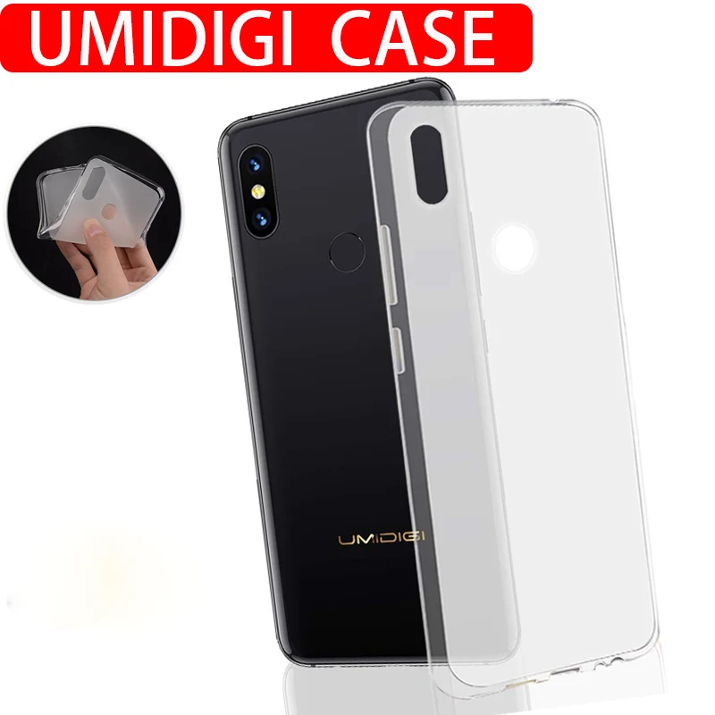 Ударопрочный чехол для UMIDIGI A3 S3 Pro F1 Play A5 телефона из мягкого силикона защитный