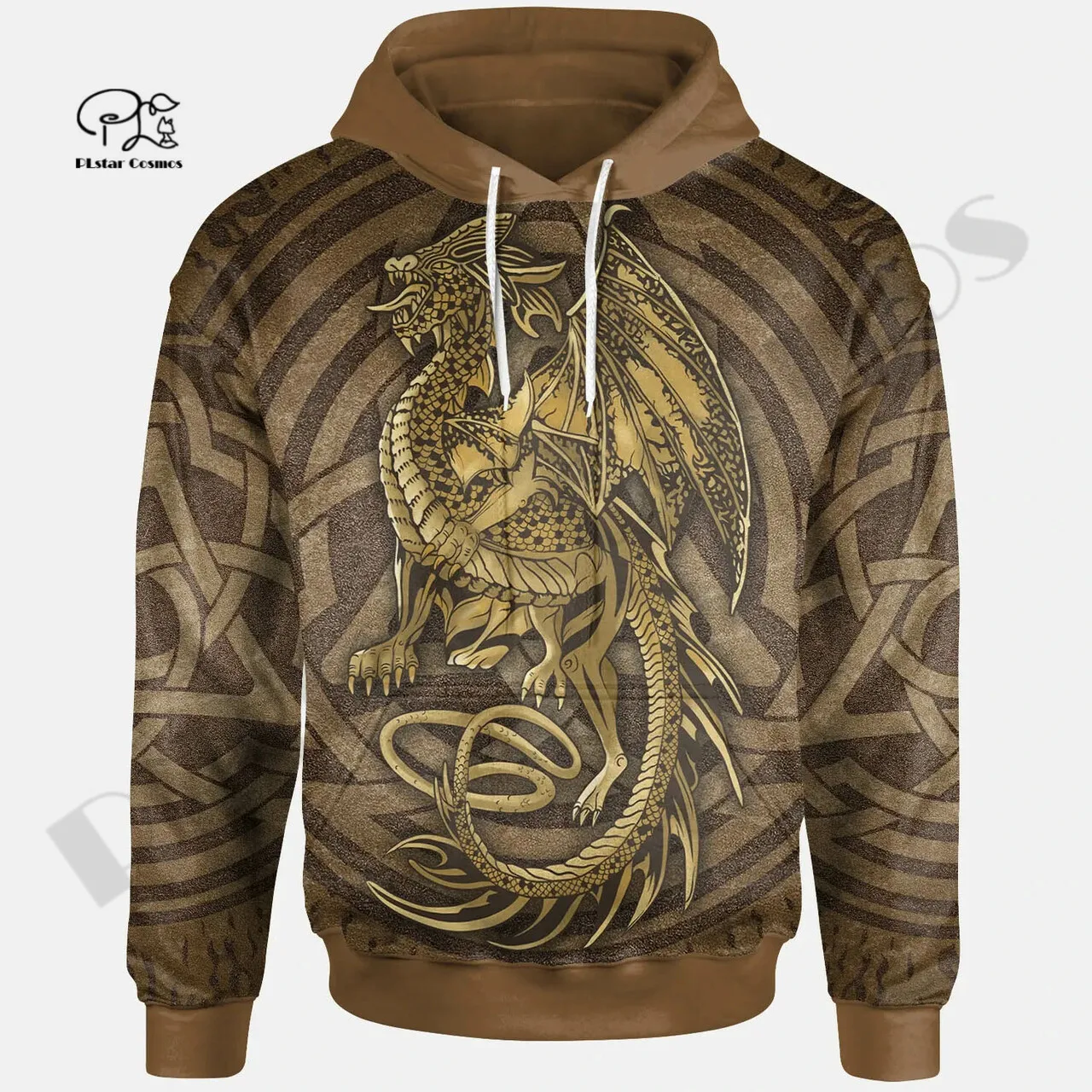 

PLstar Cosmos 3DPrint Newest Celtic Vintage Dragon Art Unique Men/Women Hrajuku Casual Streetwear Hoodies/Zip/Sweatshirt Style-1