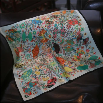

New silk scarves pure silk "fan dance" silk scarf/silk scarf/professional silk scarf