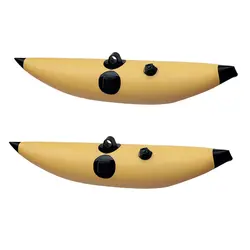 2 шт. сверхмощный каяк Outrigger/Стабилизатор надувной матрас спасательный буй для каноэ лодка рыбалка стоящий-желтый