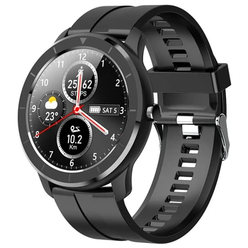 

T6 Full Touch Screen Smart Watch Men Women Custom Heart Rate Monitor Message Reminder Health Sport Tracker Smartwatch