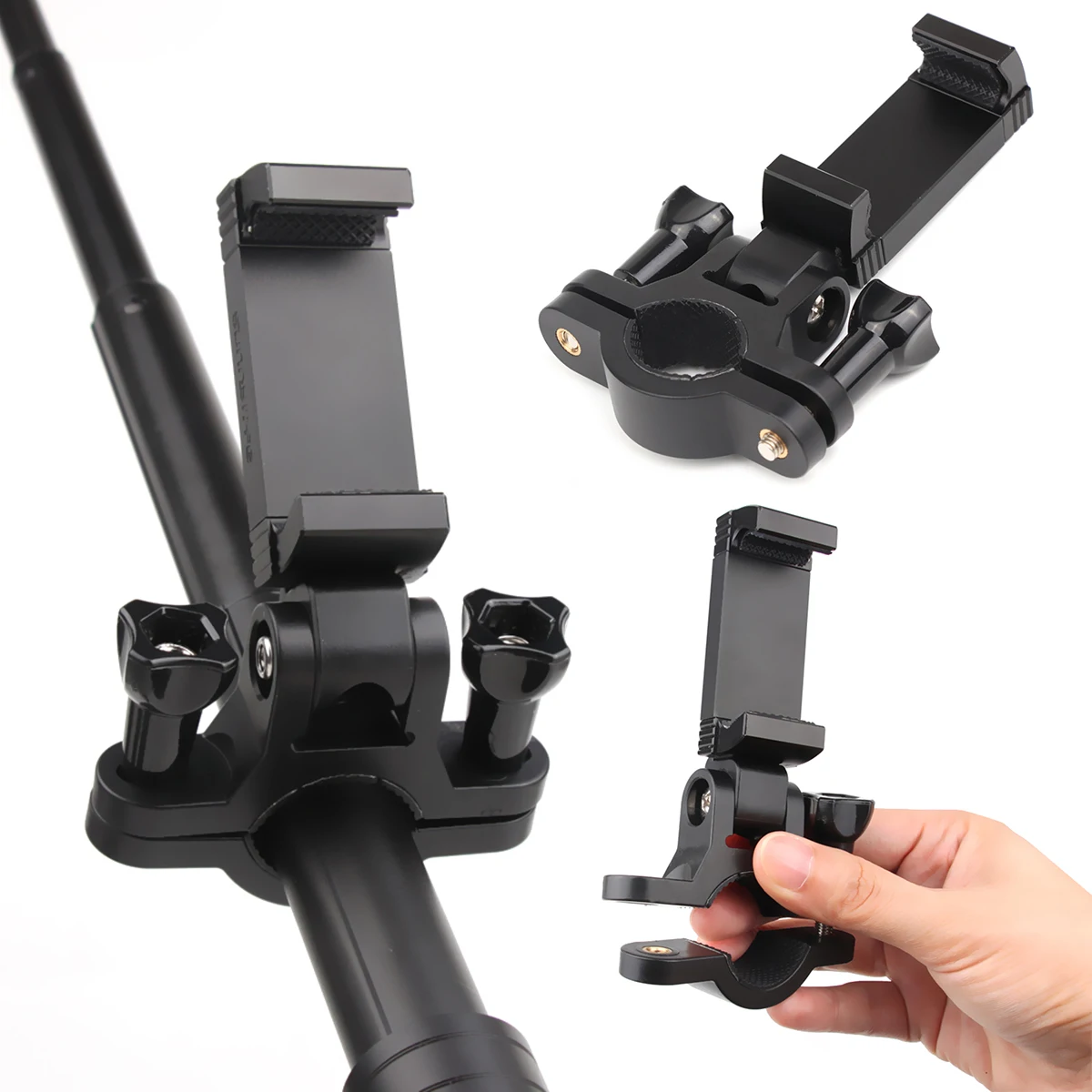 SOONHUA 180 поворотный зажим держатель телефона кронштейн на Удлинитель для DJI OSMO Pocket/OSMO Action camera