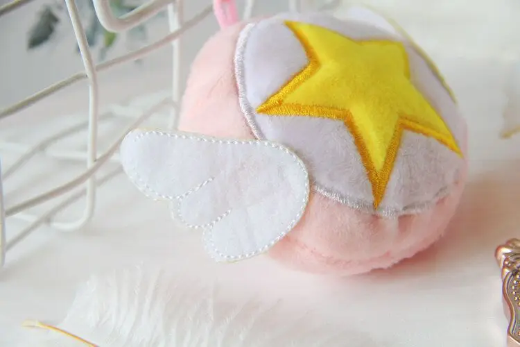 

Anime Card Captor Sakura Plush Toy Keychain Cosplay Pendant Keyring Key Holder Gift