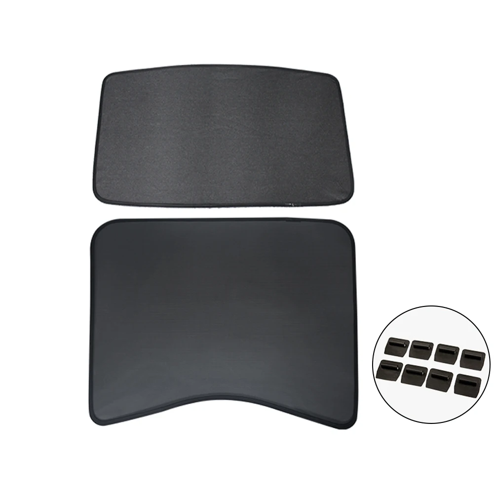 Best Price Netto Warmte-isolatie Anti Bug Cover Dak Zonnescherm Bescherming Top + Achter Dakraam Glas Venster Auto-interieur Voor Tesla Model 3