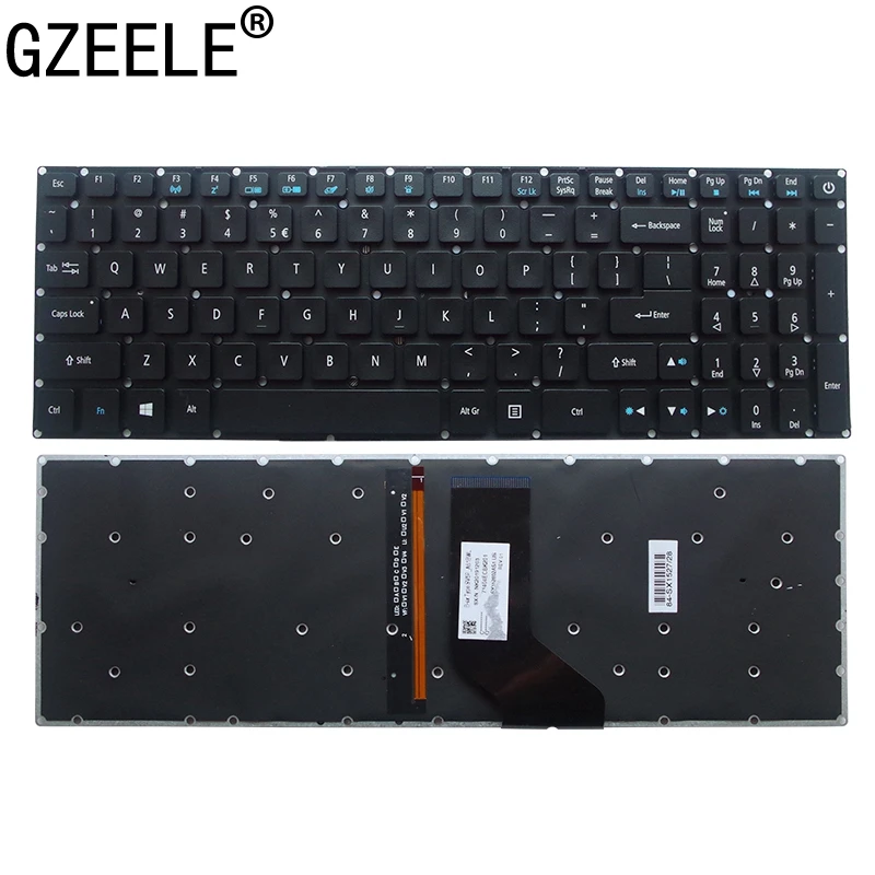 Новый для Acer Aspire VX 15 VX15 VX5-591G VX5-591 VX5-793 VN7-593 VN7-793 VN7-793G клавиатура с подсветкой