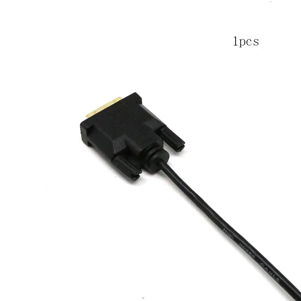 Кабель DVI к DVI позолоченный кабель монитора адаптеры 6 футов черный монитор дисплей
