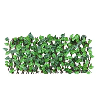 

Expandible Faux Ivy Privacy Fence Artificial Garden Plant Fence For Balconies, Courtyards Screen Outdoor Garden Backyard