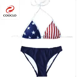 Алиэкспресс Лидер продаж Удобные облегающие тела контрастные цвета Америка с рисунком национального флага этикетка сексуальный
